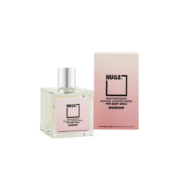 HUGS SCENTED WATER FOR BABY GIRL 100 ml - Image 1